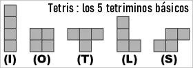 5 tetrimonos